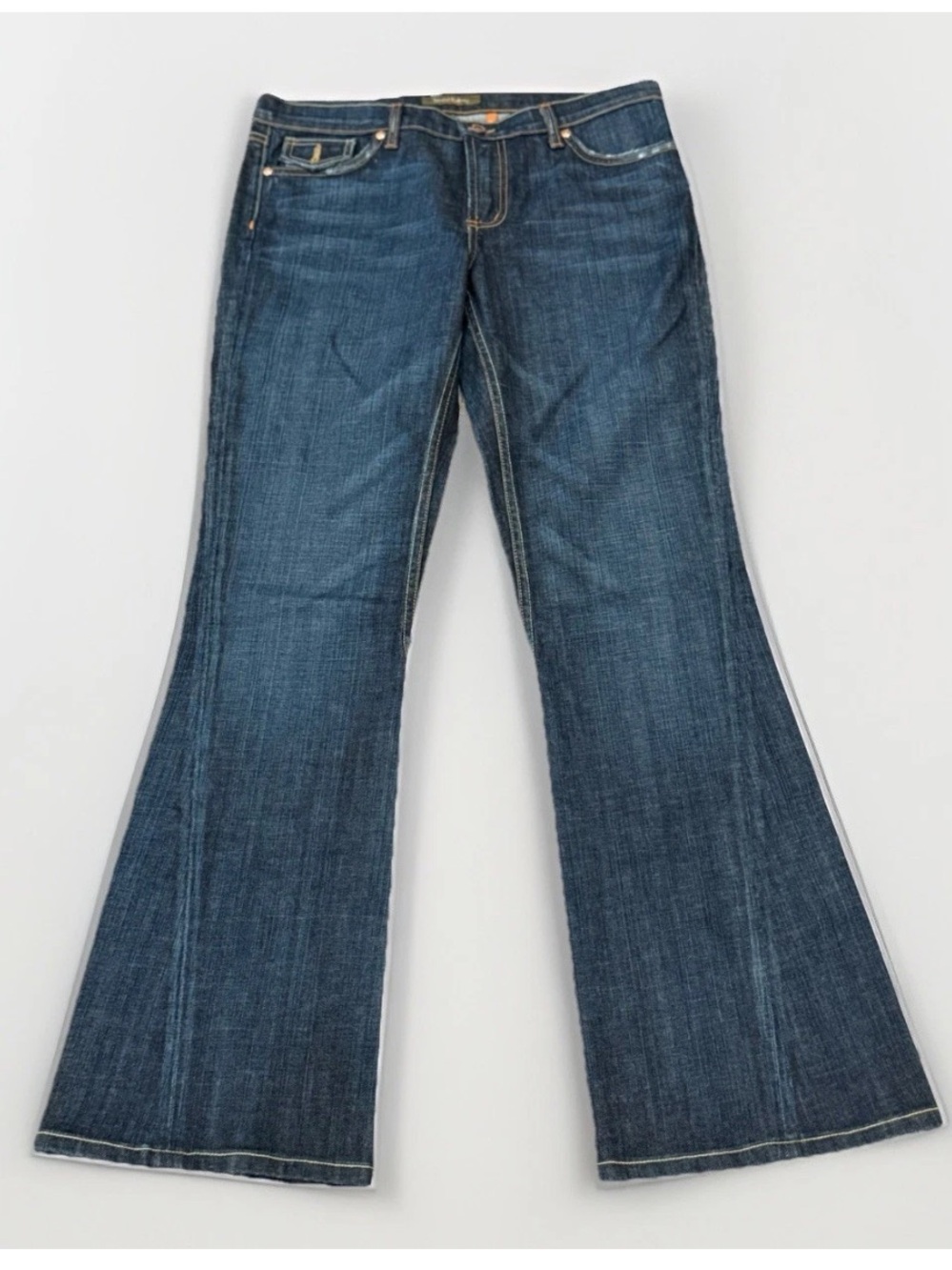 David Kahn Nikki Flare Jeans Women’s 30 Dark Wash Stretch Denim
